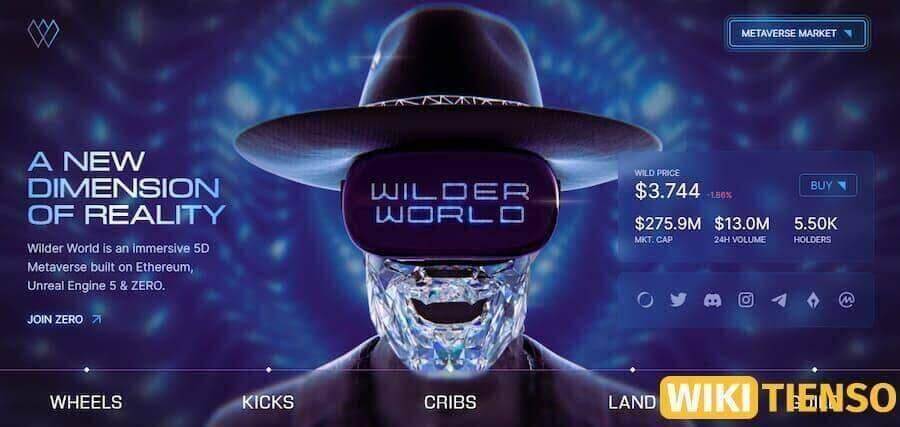Wilder World (WILD) là gì? 3 đặc trưng của metaverse 5D này Wilder World (WILD) là gì? 3 đặc trưng của metaverse 5D này