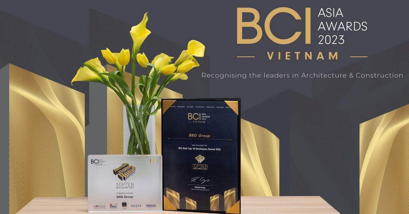 BRG tiếp tục được vinh danh giải thưởng với những kiến tạo mang giá trị bền vững tới cho cộng đồng