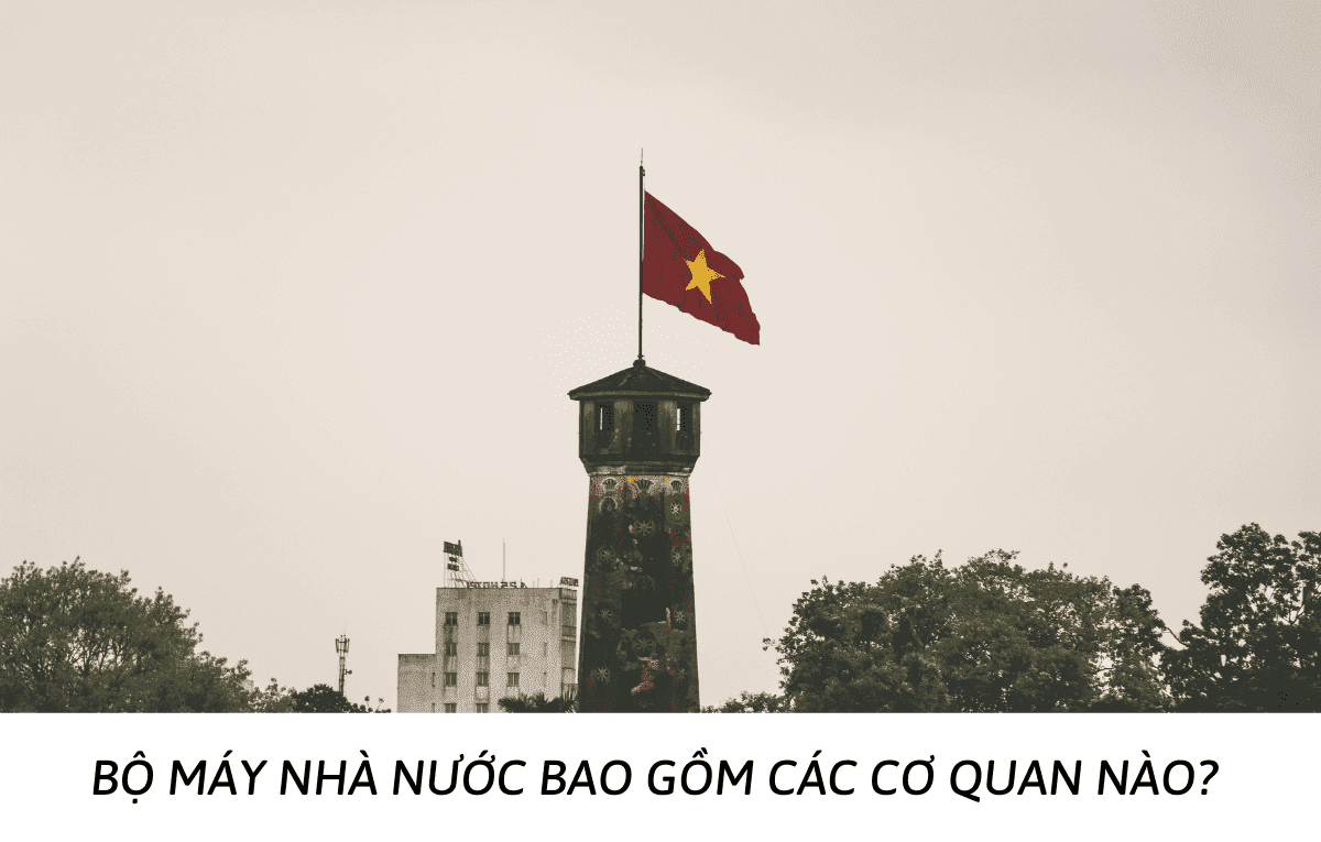 Bộ máy nhà nước bao gồm các cơ quan nào? Nguyên tắc cơ bản