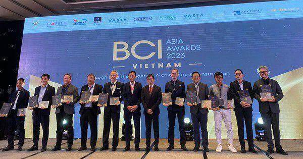 Giải thưởng BCI Asia Awards giúp các công ty tăng thêm uy tín