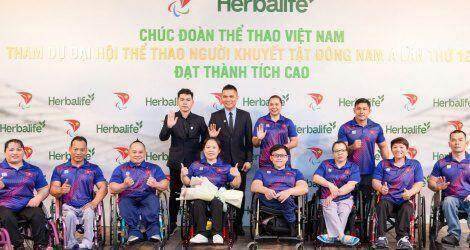 Herbalife Việt Nam đồng hành cùng lễ xuất quân đoàn vận động viên tham dự ASEAN Para Games 2023 tại Campuchia