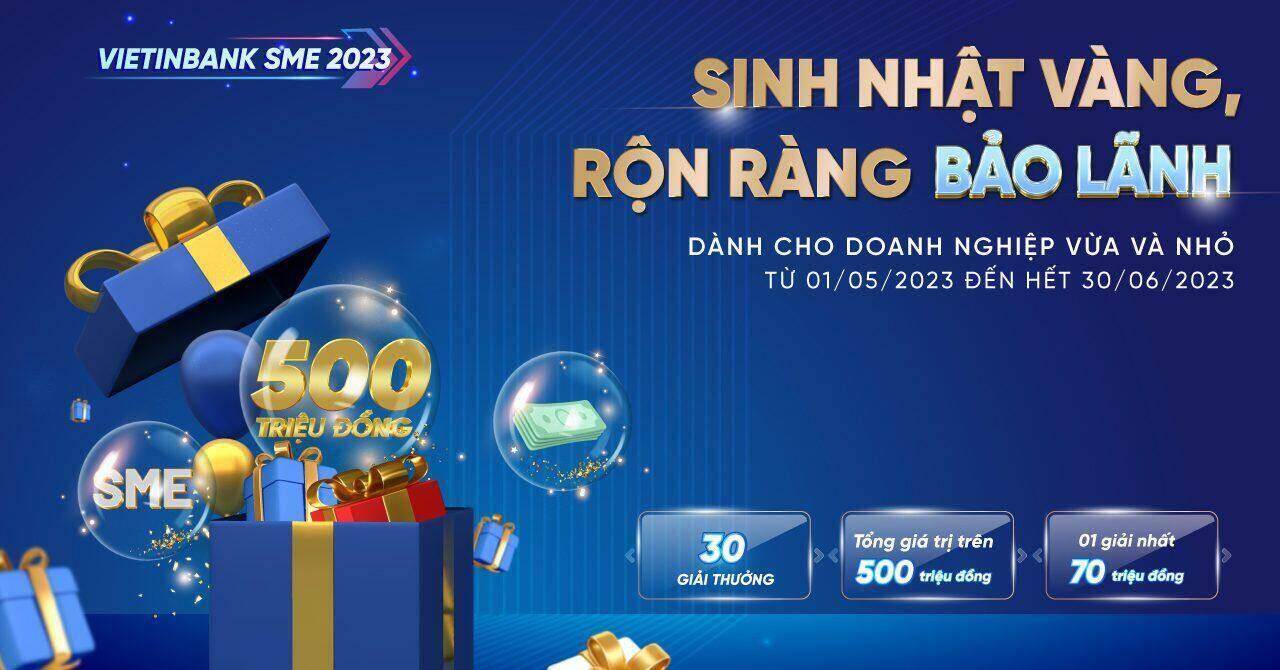 Mừng sinh nhật vàng, rộn ràng bảo lãnh