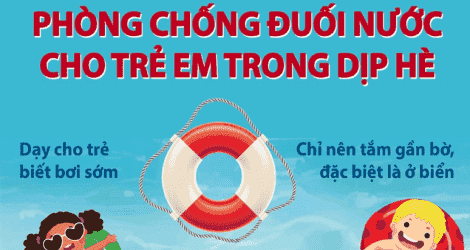 Phòng chống đuối nước cho trẻ em trong dịp hè