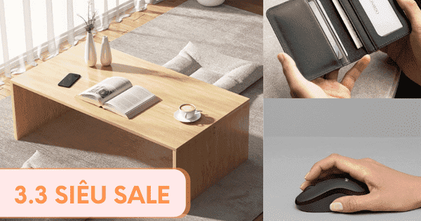 Ưu đãi hàng hiệu giảm 50% với ‘3.3 Siêu Sale’ trên Shopee Ưu đãi hàng hiệu giảm 50% với ‘3.3 Siêu Sale’ trên Shopee