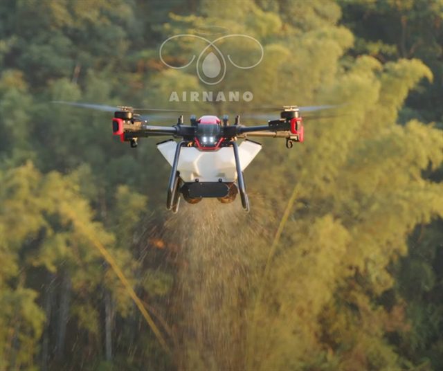 Airnano chuyên bán máy bay phun thuốc XAG P100 chính hãng