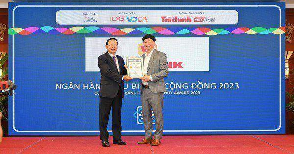 Vietbank nhận giải thưởng “Ngân hàng tiêu biểu vì cộng đồng 2023”