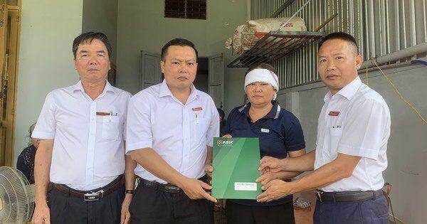 Bảo hiểm Agribank Đắk Lắk thăm hỏi, giải quyết bồi thường cho khách hàng là nạn nhân vụ tấn công