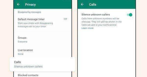 Cách tắt cuộc gọi từ số lạ trên WhatsApp