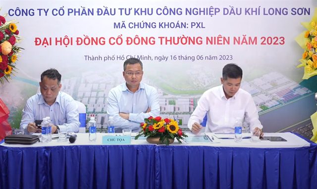 ĐHĐCĐ PXL: Trong năm 2023 sẽ có quyết định về KCN Dầu khí Long Sơn