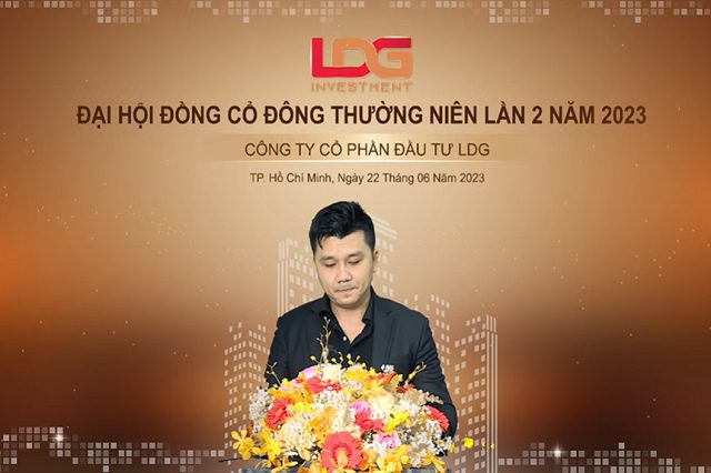 ĐHĐCĐ thường niên 2023 lần 2 của LDG bất thành