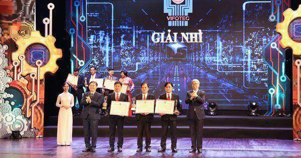 EVNCPC có 4 công trình đạt Giải thưởng Sáng tạo Khoa học Công nghệ Việt Nam năm 2022