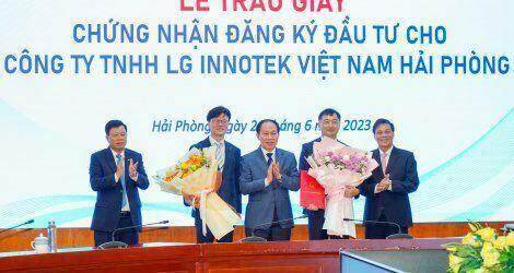 LG Innotek Việt Nam Hải Phòng tăng vốn thêm hơn 1 tỷ USD LG Innotek Việt Nam Hải Phòng tăng vốn thêm hơn 1 tỷ USD