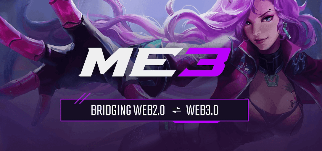 Me3 wallet: Ví tiền điện tử cho game thủ Web3, thiết lập siêu nhanh.