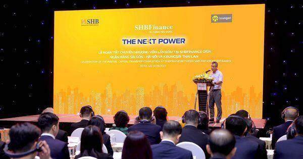 SHBFinance chính thức trở thành thành viên của Tập đoàn Krungsri Thái Lan