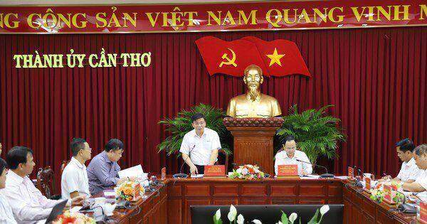 Tổng công ty Điện lực miền Nam làm việc với Lãnh đạo Thành TP.Cần Thơ về tình hình cung cấp điện