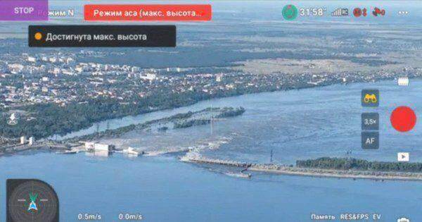 150 tấn dầu chảy ra sông Dnipro sau vụ vỡ đập ở Kherson