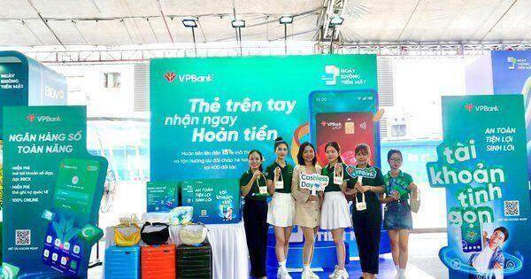 Nhiều ưu đãi lớn từ VPBank hưởng ứng lễ hội Không tiền mặt