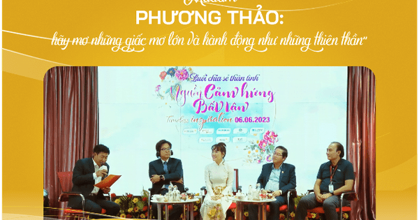 “Hãy mơ những giấc mơ lớn và hành động như những thiên thần”