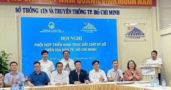 TP.HCM cấp chữ ký số miễn phí cho toàn bộ người dân