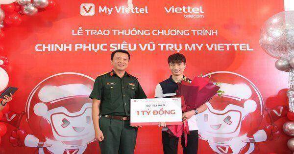 “Chinh phục Siêu vũ trụ My Viettel” – trúng giải thưởng 1 tỷ đồng