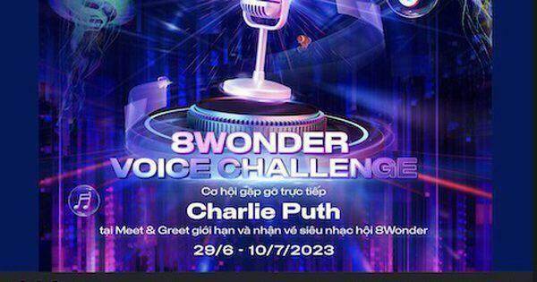 Cơ hội trực tiếp gặp mặt Charlie Puth dành cho fan Việt