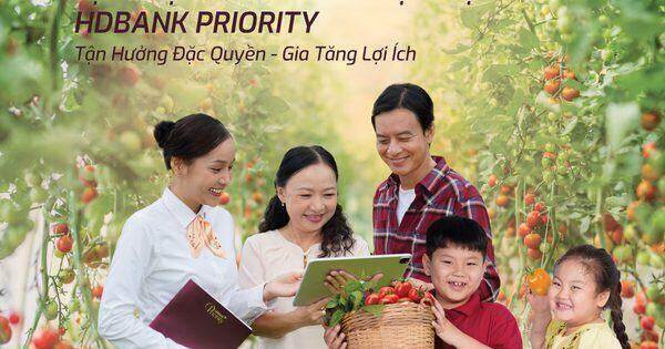 Dịch vụ HDBank Priority ra mắt với những ưu đãi vượt trội