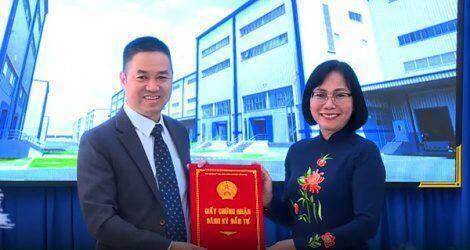 Đồng Nai trao giấy phép đầu tư 2 dự án FDI với số vốn 30 triệu USD