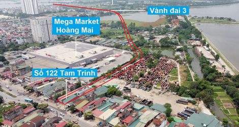 Hà Nội phê duyệt chỉ giới đường đỏ tuyến đường rộng 17,5m nối với Vành đai 3
