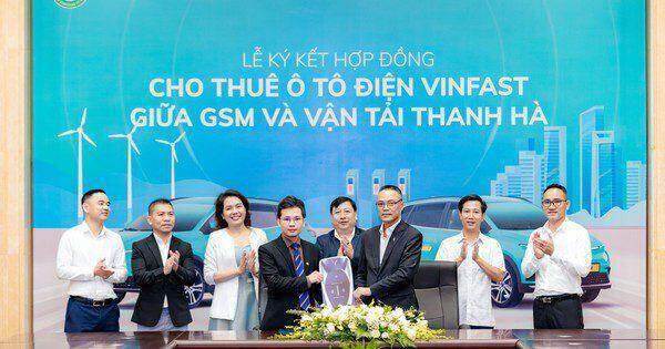 Hợp tác xã Vận tải Thanh Hà 250 xe ô tô điện VinFast từ GSM để cung cấp dịch vụ taxi điện tại Đắk Lắk