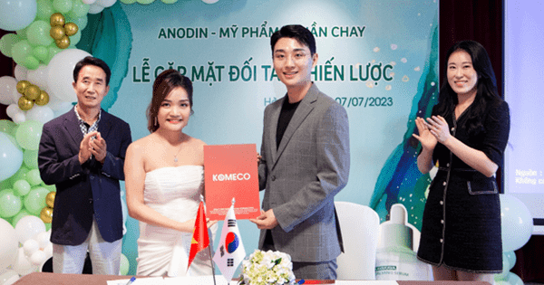 Komeco Group tổ chức lễ ký kết ủy quyền thương hiệu ANODIN