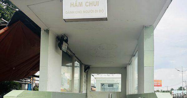 Lý giải nguyên nhân hầm đi bộ Bình Thuận xuống cấp, mất an ninh