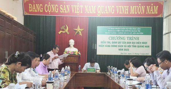 Quảng Nam: Vốn tín dụng chính sách