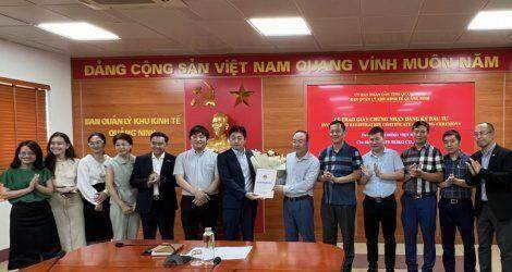 Quảng Ninh đón thêm nhà đầu tư Nhật Bản trong lĩnh vực công nghiệp chế biến, chế tạo