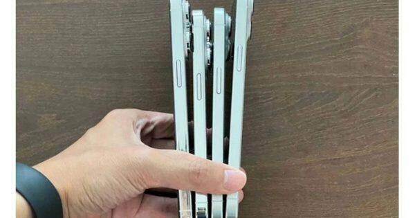 Rò rỉ thiết kế iPhone 15 series