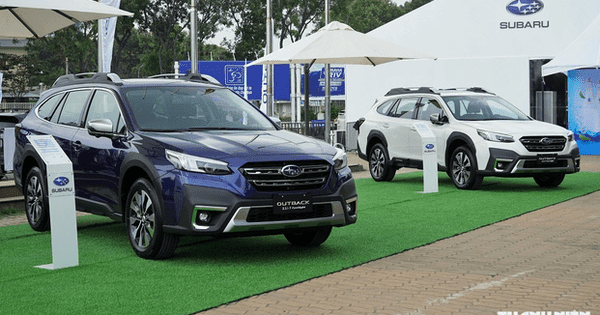 Subaru Outback giảm giá gần 400 triệu đồng tại Việt Nam