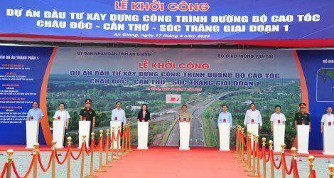 Thủ tướng chỉ đạo tháo gỡ khó khăn, thúc đẩy các dự án đường cao tốc vùng ĐBSCL