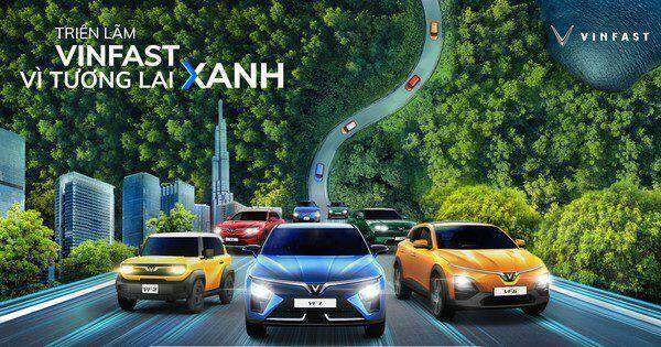 Triển lãm “VinFast – Vì tương lai xanh” tại Hà Nội: ra mắt bộ tứ xe điện VinFast mới