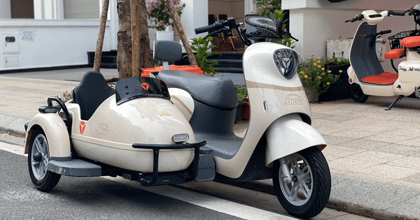 Xe điện 3 bánh Yadea kiểu ‘sidecar’ đầu tiên về Việt Nam