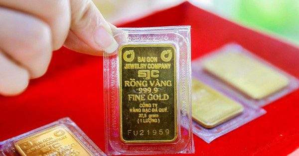 Giá vàng trong nước giảm mạnh