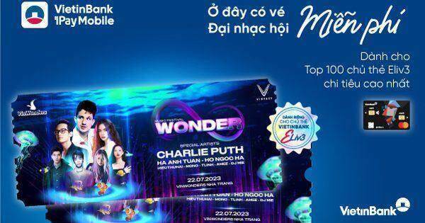 Cơ hội sở hữu chiếc vé quyền năng gặp Charlie Puth tại 8Wonder