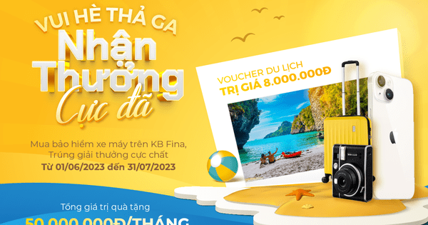 Mua bảo hiểm – Trúng iPhone cùng KB Fina