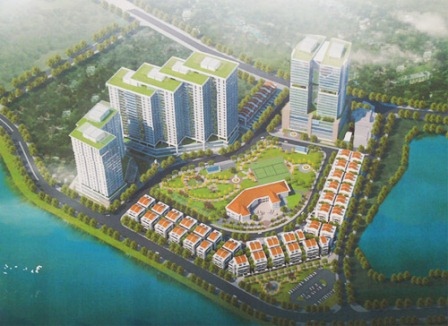 Chung cư 25 tầng Thạch Bàn Lakeside chuyển thành nhà thấp tầng, giảm quy mô dân số Chung cư 25 tầng Thạch Bàn Lakeside chuyển thành nhà thấp tầng, giảm quy mô dân số