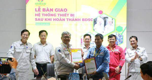 Vượt tiến độ 1 ngày so với kế hoạch, chính thức hoàn thành bảo dưỡng tổng thể