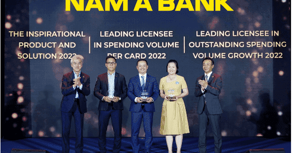 Nam A Bank được JCB vinh danh ở 3 hạng mục giải thưởng