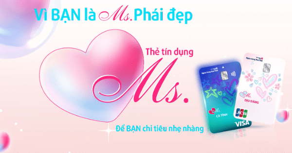 BVBANK ra mắt thẻ tín dụng Ms. cho phái đẹp, ưu đãi hoàn tiền đến 10% BVBANK ra mắt thẻ tín dụng Ms. cho phái đẹp, ưu đãi hoàn tiền đến 10%