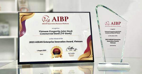 Giải thưởng doanh nghiệp sáng tạo ASEAN 2023 xướng tên ngân hàng VPBank Giải thưởng doanh nghiệp sáng tạo ASEAN 2023 xướng tên ngân hàng VPBank