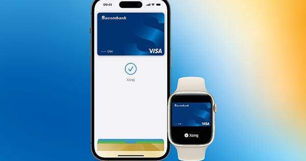Đơn giản mọi thanh toán với Apple Pay & thẻ Sacombank Visa