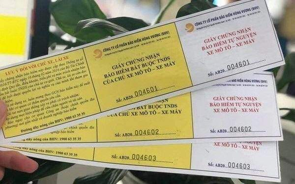 Bỏ xử phạt người tham gia giao thông khi không mua bảo hiểm xe máy