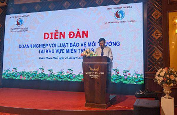 “Doanh nghiệp với Luật Bảo vệ MT khu vực miền Trung”