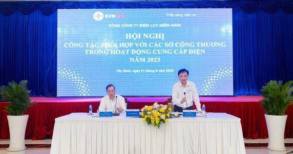 EVNSPC phối hợp với 21 tỉnh phía Nam tháo gỡ khó khăn để đảm bảo điện EVNSPC phối hợp với 21 tỉnh phía Nam tháo gỡ khó khăn để đảm bảo điện